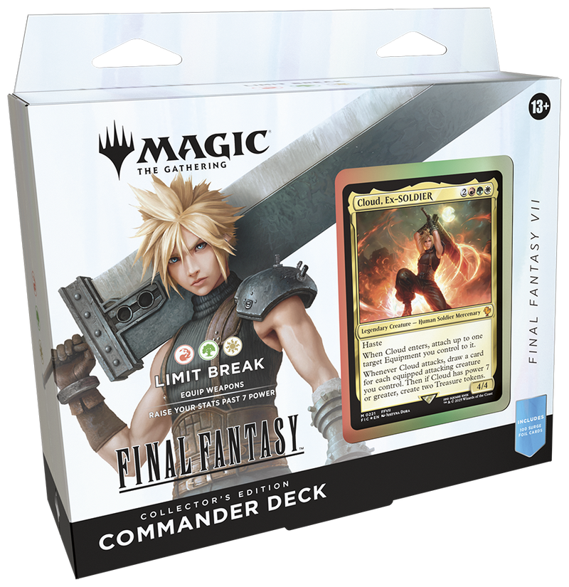 Magic: The Gathering - Universes Beyond - Final Fantasy - Collector Commander Deck - Bundle