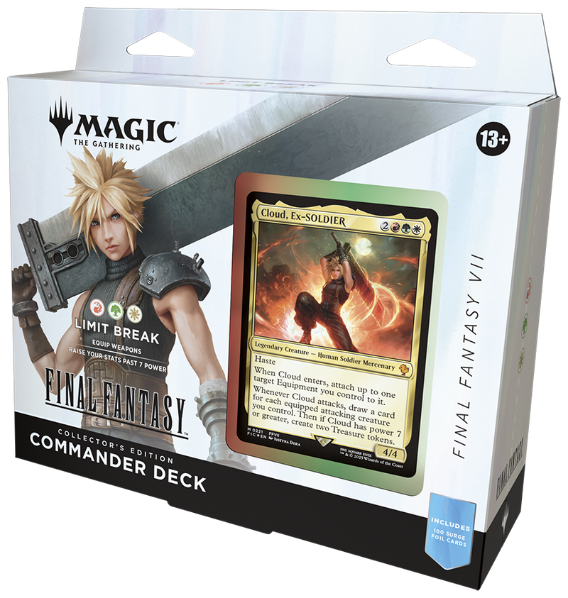 Magic: The Gathering - Universes Beyond - Final Fantasy - Collector Commander Deck - Cloud, Ex-Soldier