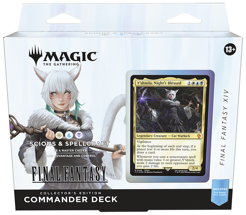 Magic: The Gathering - Universes Beyond - Final Fantasy - Collector Commander Deck - Y'shtola, Night's Blessed