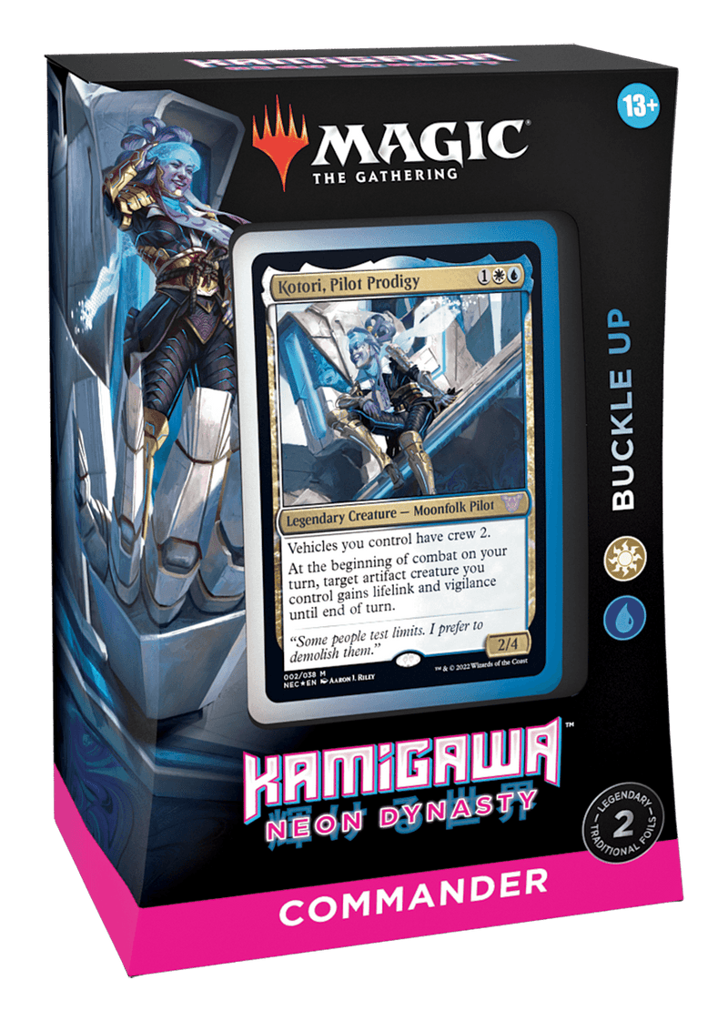 Magic: The Gathering - Kamigawa Neon Dynasty Commander Deck - Buckle Up